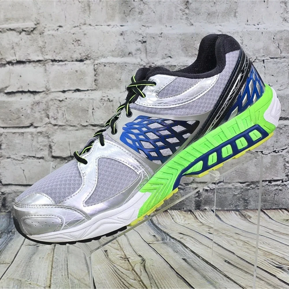 New Balance 1340v2 Running Shoes Mens 15 D Silver‎ Blue Lime M1340SB2 Stability